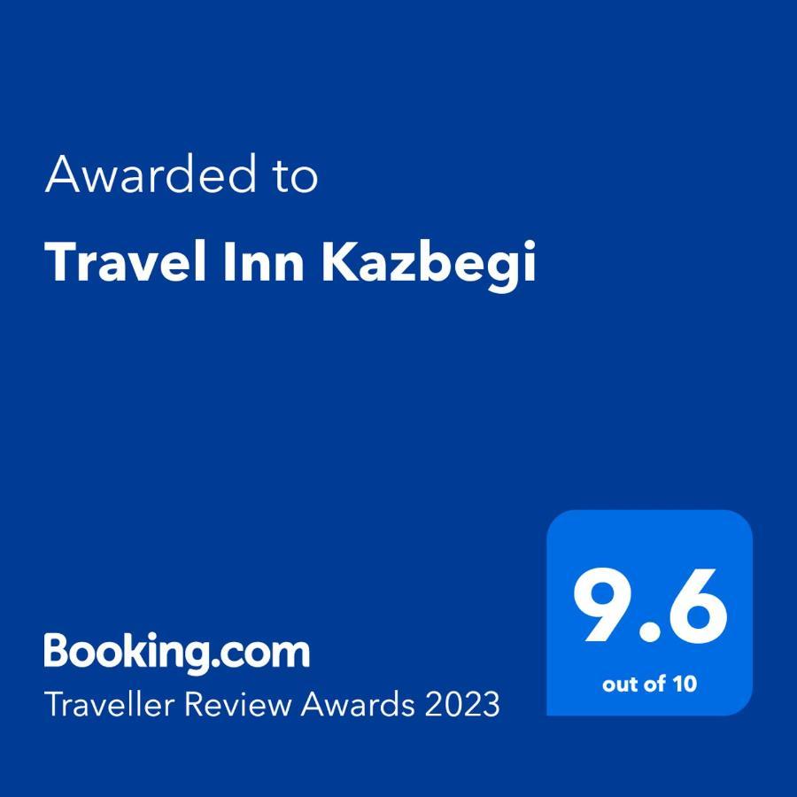 Travel Inn Kazbegi Stepantsminda Exterior foto